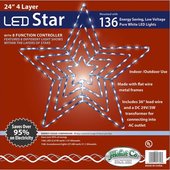 J Hofert LED Lighted Star - 4729-22