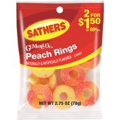 Sathers 2/$1.50 Bagged Candy - 02701